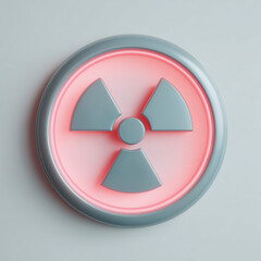 Dise&ntilde;o en 3d del s&iacute;mbolo de la radicaci&oacute;n.