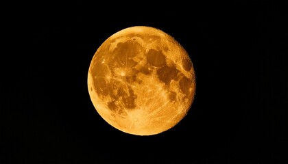 Vollmond Gelb