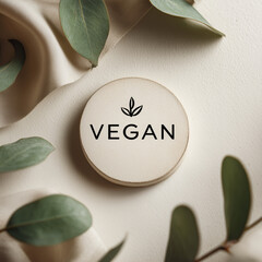 Imagen 3d de un s&iacute;mbolo vegano.