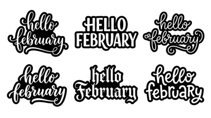 Hello February - Stylish Variations