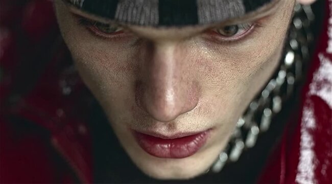 Jovem Tendo Crise de Ansiedade com Expressao de Angustia, Medo e Vulnerabilidade