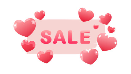 Valentine's Day Sale Heart-Shaped Balloons Announce Special Discounts and Promotions
