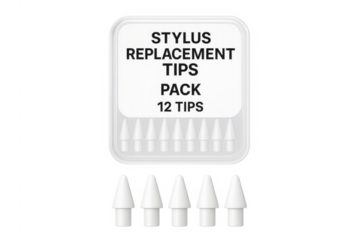 Stylus digital pen replacement tips pack 12 nibs