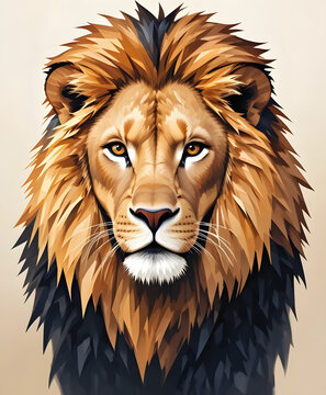 Geometric Jungle King