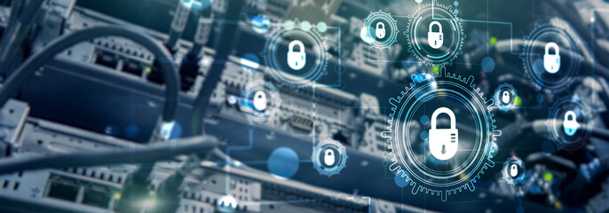 Cybersecurity Internet Information privacy Data protection. Virus and spyware defense