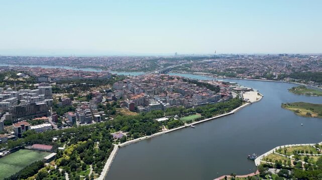 aerial view of hali&ccedil;
