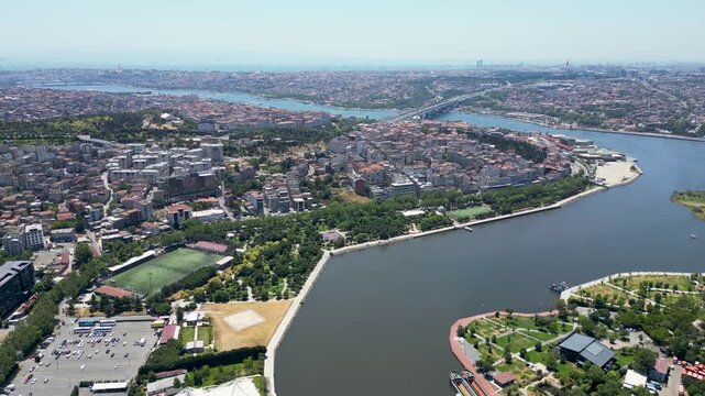 aerial view of hali&ccedil;