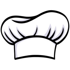 Chef Hat Cap Headwear Illustration