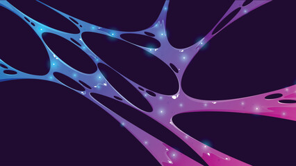 Pink slime dripping, liquid goo or mucus texture