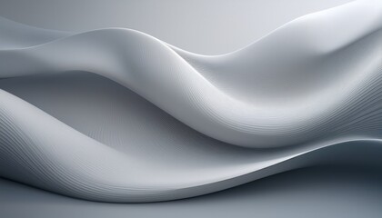 abstract soft fluid background with smooth gradient shapes in light gray tones minimalist modern design