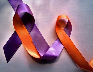psoriasis awareness and action month a time for support celebration and dedication symbolized by purple and orange ribbons