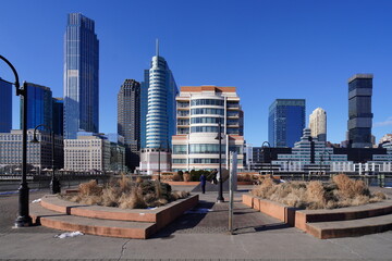 Hudson River Waterfront in Jersey City.