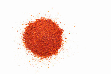 Bixa Orellana - Pile of organic red annatto powder
