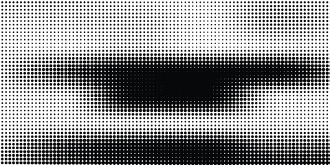 Halftone twisted grunge pattern design