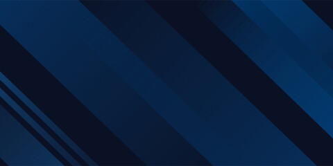 Obraz premium Blue black abstract background geometry shine and layer element vector for presentation design. Suit for business, corporate, institution, party.