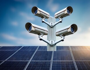 security cameras and surveillance systems protecting property