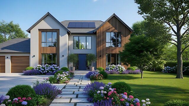 House exterior royalty free image