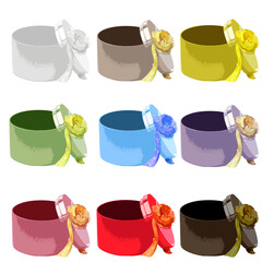 Collection of gift  box