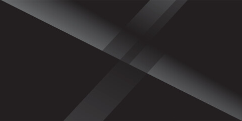 Fototapeta premium Minimalist black premium abstract background with luxury dark geometric elements. Exclusive wallpaper design for poster, brochure, presentation, website etc. - Vector EPS 10