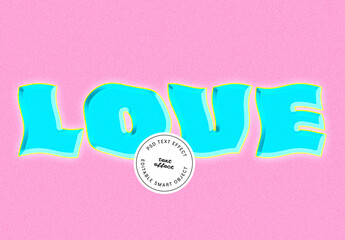 Soft Puffy Cartoon Text Effect