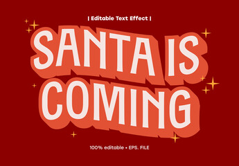 Bold Festive Sticker Text Effect
