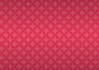 ちりめん生地のような背景に伝統模様である七宝を配置したイラスト