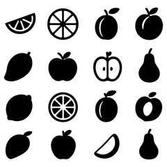 Fresh Fruit Array: A vibrant illustration showcasing a collection of essential fruits, offering a visual feast of natural flavors and freshness.