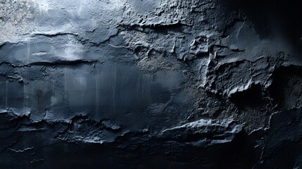 Dark moody abstract rough textured surface