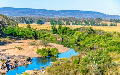 Shoalhaven River and Countryside in the Southern Tablelands