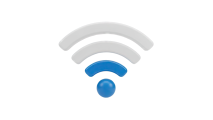3D Wi-Fi Symbol Icon