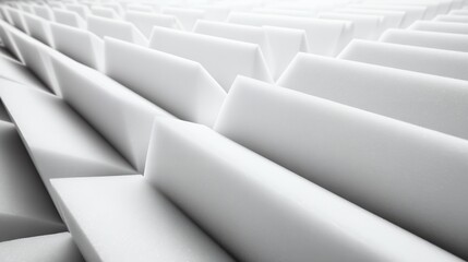 Clean white geometric background pattern