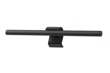 Black monitor screen bar lamp accessory