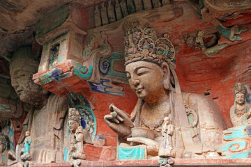 Dazu Rock Carvings, Dazu District of Chongqing, China