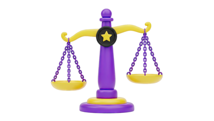 Stylized Scales of Justice
