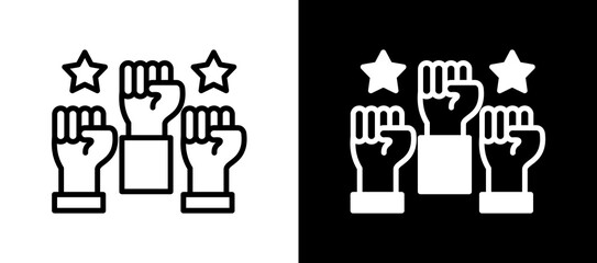 Team Spirit whiteblack icon