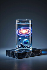 水槽の中の宇宙 | The universe in an aquarium Generative AI