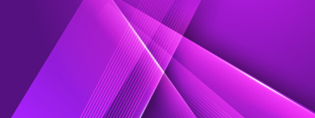 Fototapeta premium Abstract purple overlapping planes design for backgrounds, websites, presentations, posters, or digital art projects requiring a modern aesthetic touch