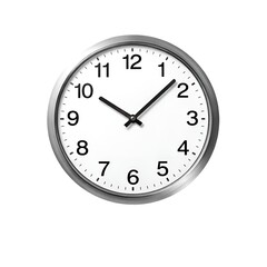 clock isolated on white background