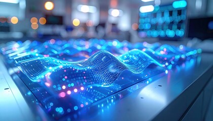 Transparent polymer sheet with embedded bio sensors displaying vital signs