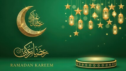 Celebrating ramadan with elegant kareem decorations