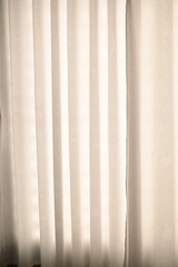 Obraz premium wrinkled crumpled white fabric with embroidery use for texture background with space for text