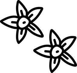 Flower drawing design graphic illustration