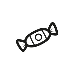 Candy icon cartoon design illustration
