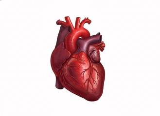 Detailed Human Heart Anatomy