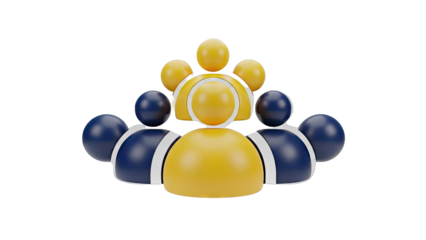 Abstract Group of People Icons