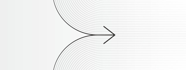 矢印、線、グラデーション、アイコン、イノベーション、マーケティング、方向性、コンセプト、計画、移行、モダン、ソリューション