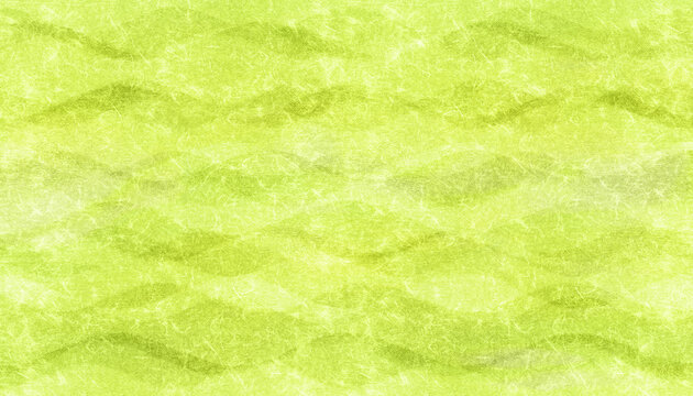 日本の伝統「立涌」を重ねた、緑のおしゃれ和紙