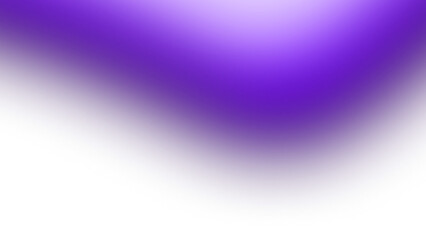 Blurred dark purple gradient isolated on transparent background