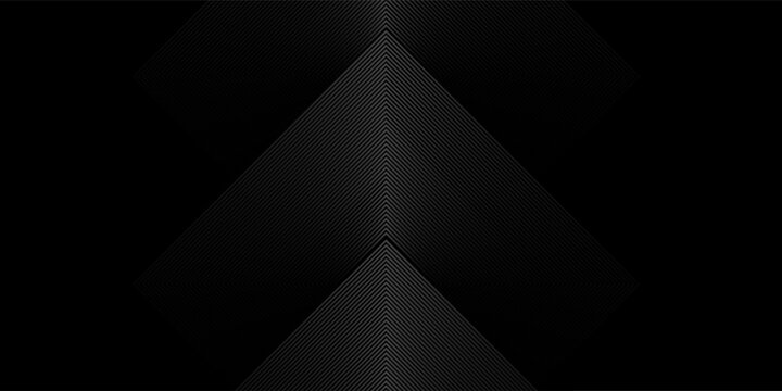 Linear arrow halftone background. Striped gradient triangle texture. Line arrows center pointing. Thin to thick repeating stripe backdrop for poster, cover, banner.