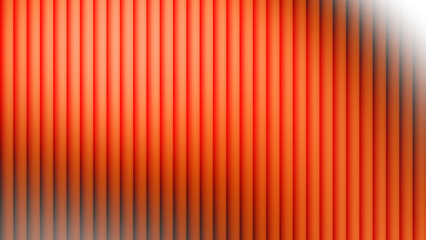 Orange gradient abstract frame blurred with fractal glass texture